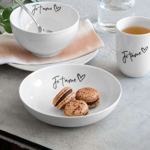 Statement Bowl Flat Je T'aime