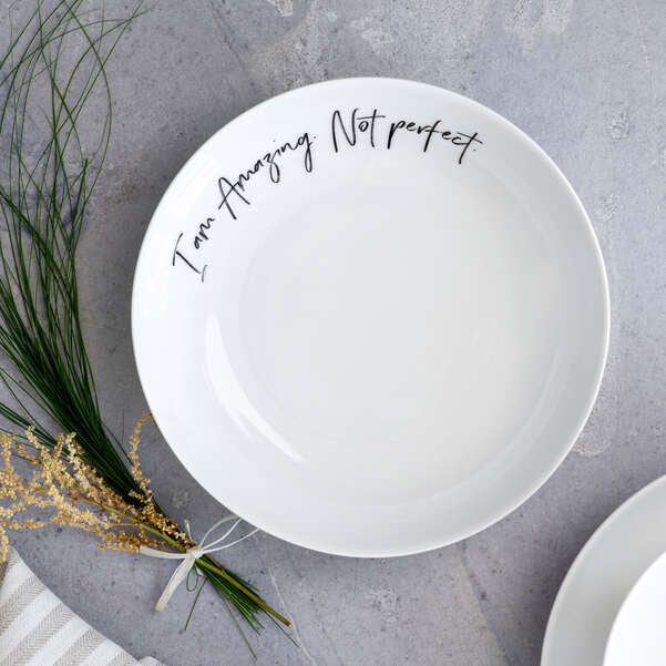 Statement Bowl Flat Amazing Not Perfect