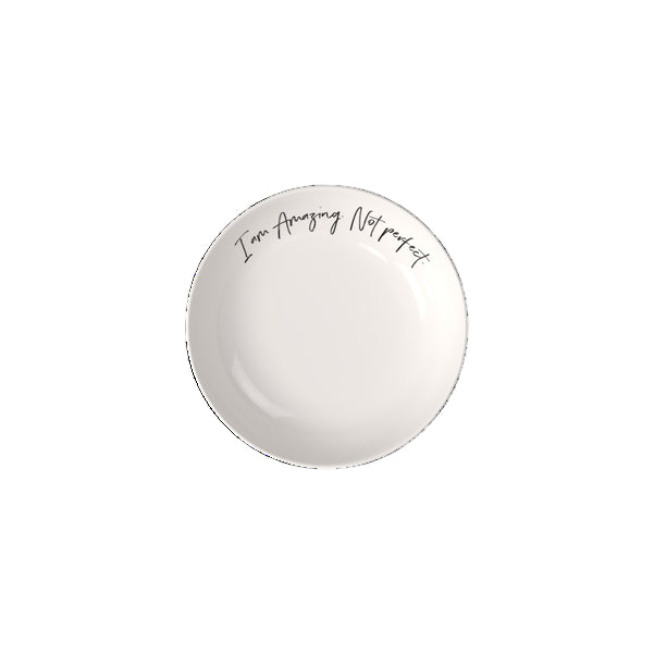 Statement Bowl Flat Amazing Not Perfect