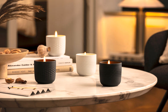 Collier Blanc Candle Carre Mystery