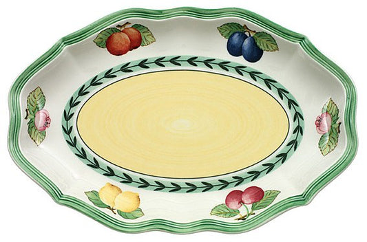 French Garden Fleurence Sauceboat Saucer 24cm