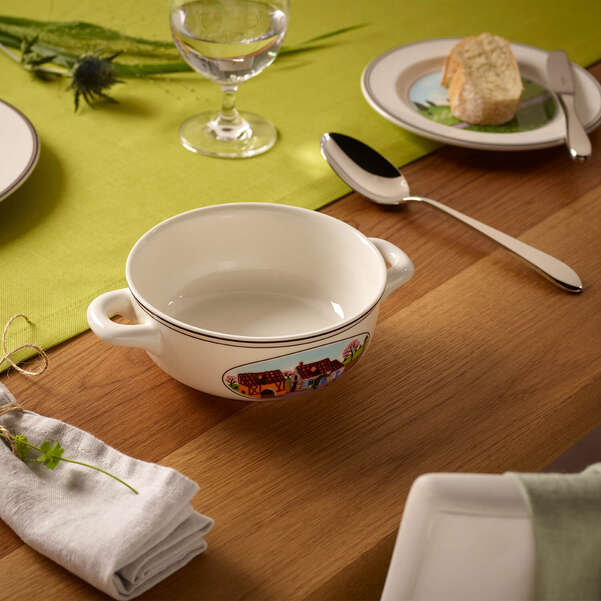 Design Naif Soup cup & saucer 2pcs