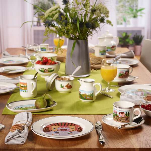 Design Naif Salad Plate Noahs Ark 21cm