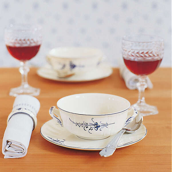 Old Luxembourg Soup cup & saucer 2pcs