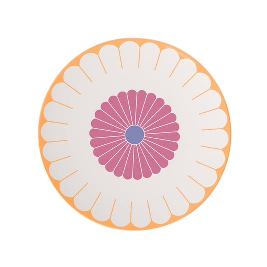 Fleur Couleur Serving Platter