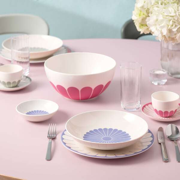 Fleur Couleur Salad Bowl 24cm 2.5L