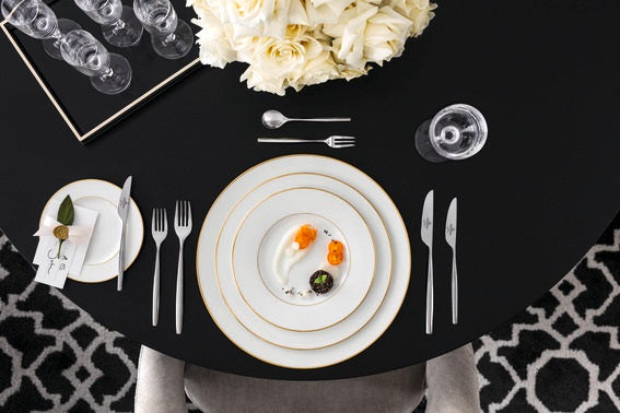 Anmut Gold Deep Plate 330ml