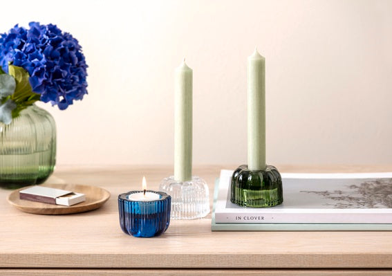 Fleur Vert Candleholder 2 in 1
