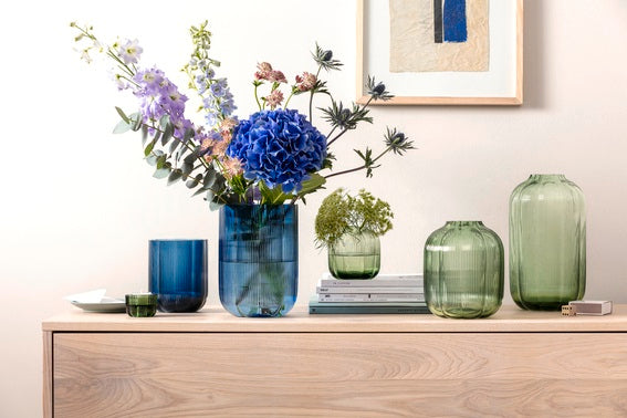 Fleur Vert Vase 11cm