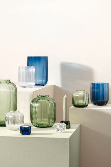 Fleur Vert Vase 19cm