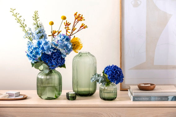 Fleur Vert Vase 28cm