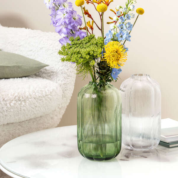 Fleur Vert Vase 28cm