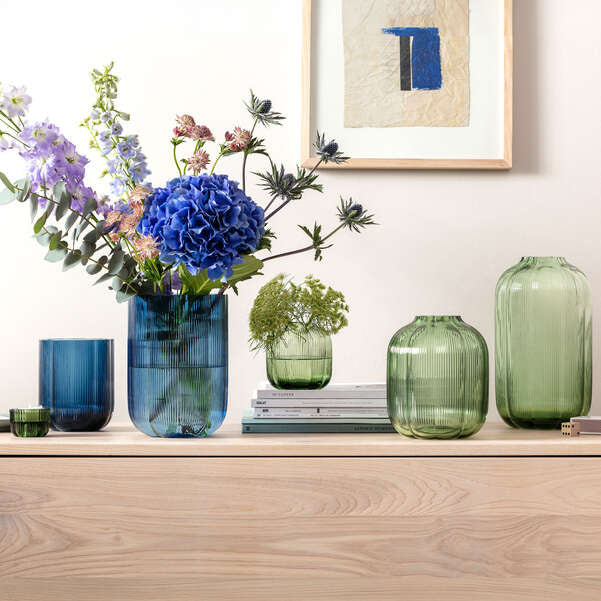 Fleur Vert Vase 28cm