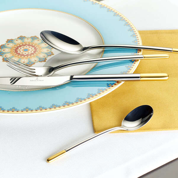 Ella Gold Cutlery Set 70 Piece