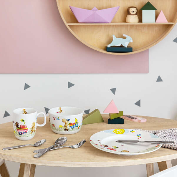 Hungry Bear Children Cutlery Set of 4