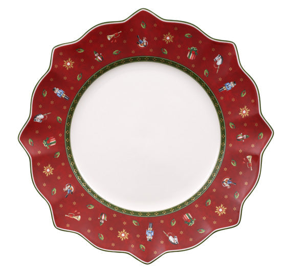 Toy's Delight Flat Plate Red