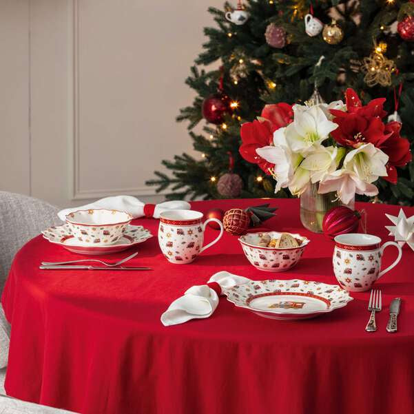 Toy's Delight Anniversary Plate Set of 4