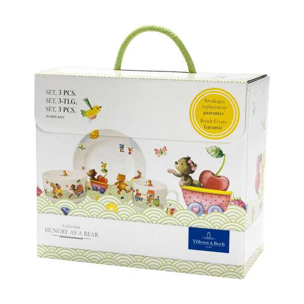 Hungry Bear Set 3 Piece Set