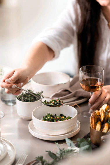 Winter Glow Flat bowl small