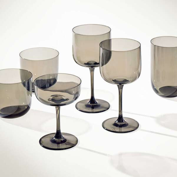 Like Smoke Champagne Coupe Set of 2
