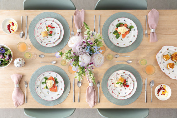 Petite Fleur Oval platter 37cm