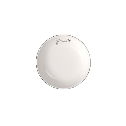 Statement Bowl Flat Je T'aime
