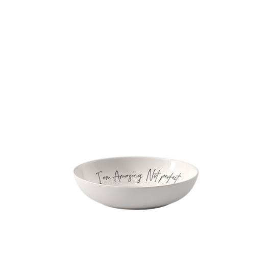 Statement Bowl Flat Amazing Not Perfect