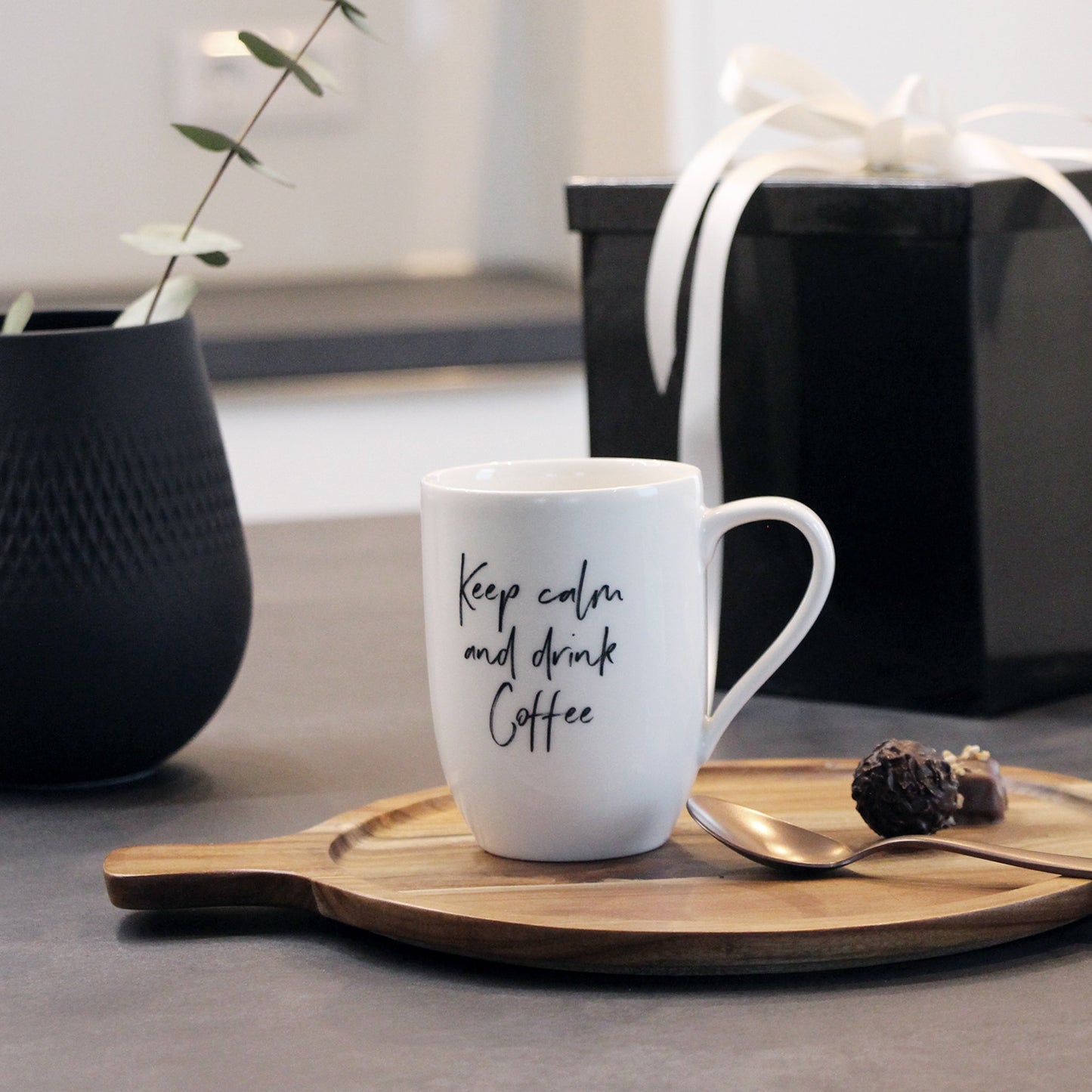 Statement Mug Keep Calm & Drink Coffee