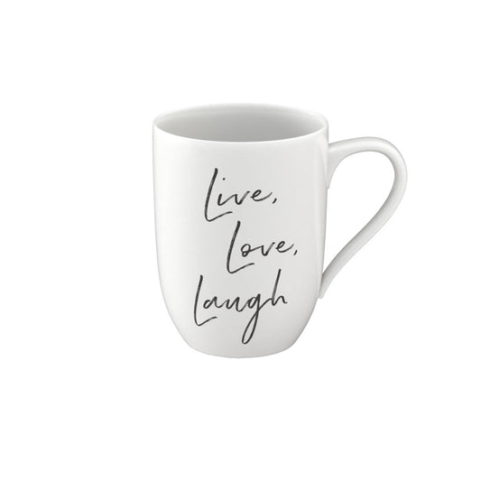 Statement Mug Live Love Laugh