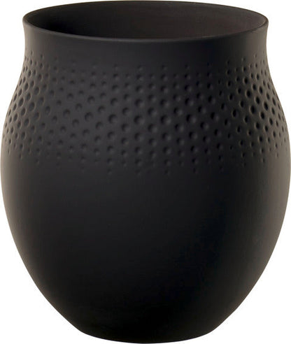 Collier Noir Vase Perle Large