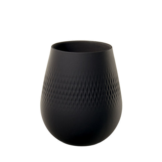 Collier Noir Vase Carre Small