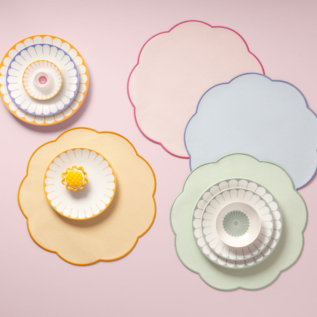 Fleur Placemat Bleu