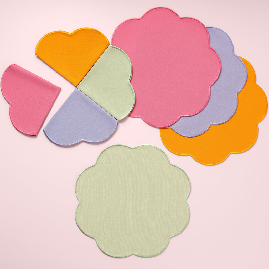 Fleur Napkin Vert Set of 2