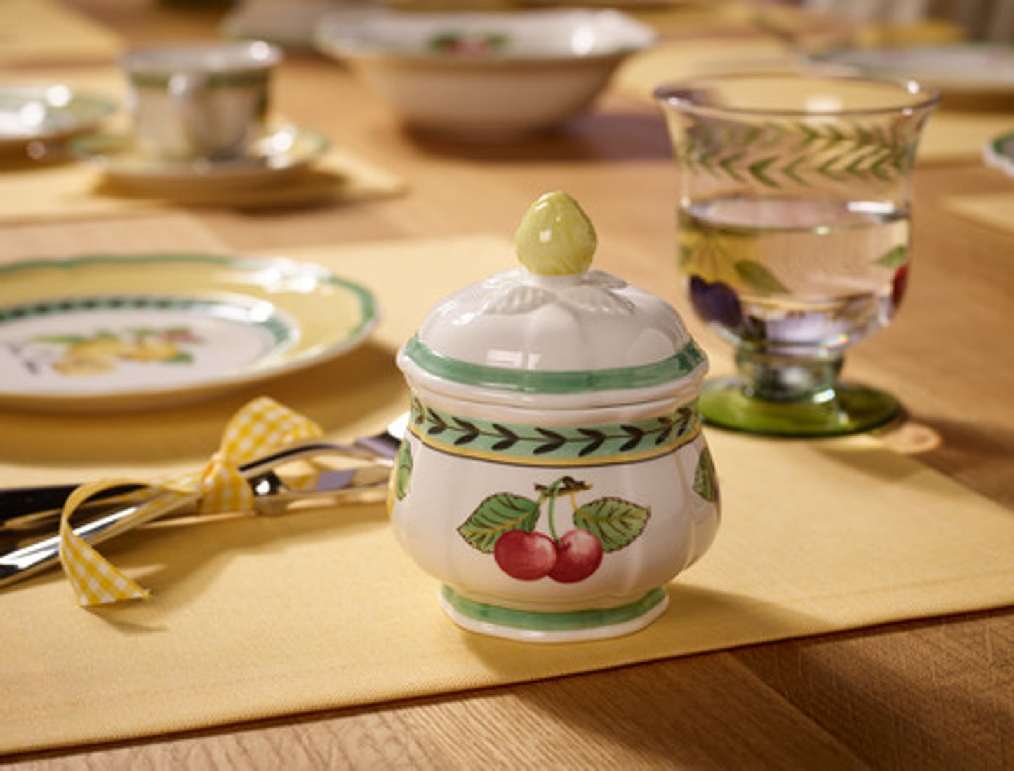 French Garden Fleurence Sugar Bowl Covered 0.20l