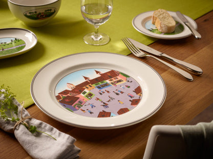 Design Naif Flat Plate Village 27cm