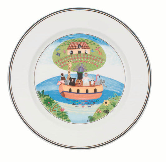 Design Naif Salad Plate Noahs Ark 21cm