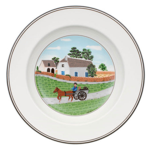 Design Naif Deep plate 21cm Farmer