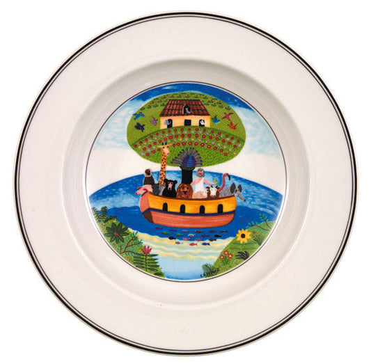 Design Naif Deep plate 21cm Noahs ark