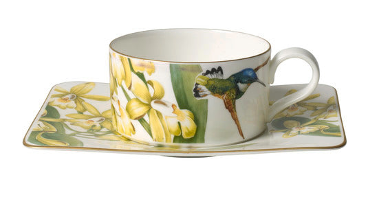 Amazonia Tea Cup & Saucer 2pcs