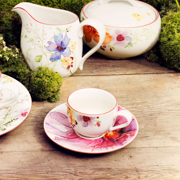 Mariefleur Espresso Cup & Saucer