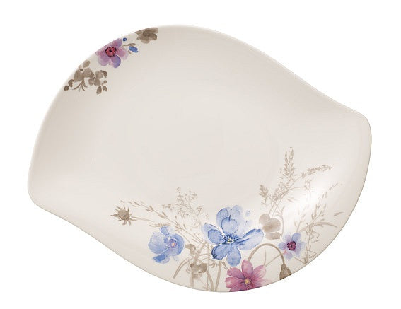 Mariefleur Gris Bowl Flat 34cm