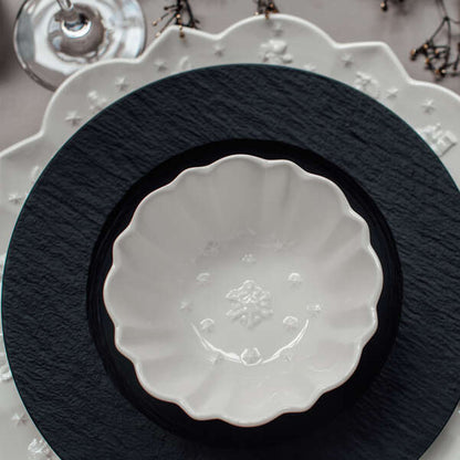 Manufacture Rock Black Flat Plate 27cm