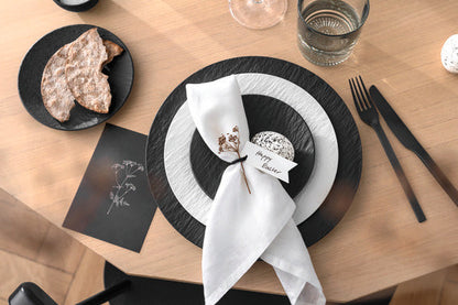 Manufacture Rock Black Salad Plate 22cm