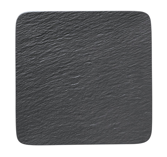 Manufacture Rock Black Square Serving Plate