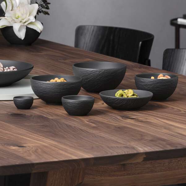 Manufacture Rock Black Dessert Bowl