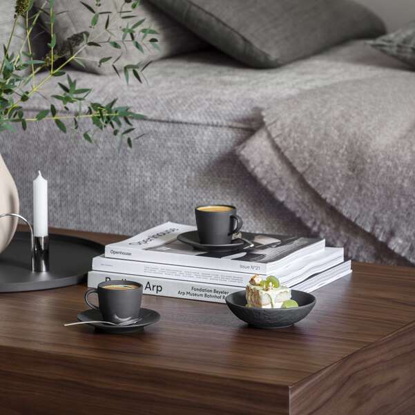 Manufacture Rock Black Dessert Bowl