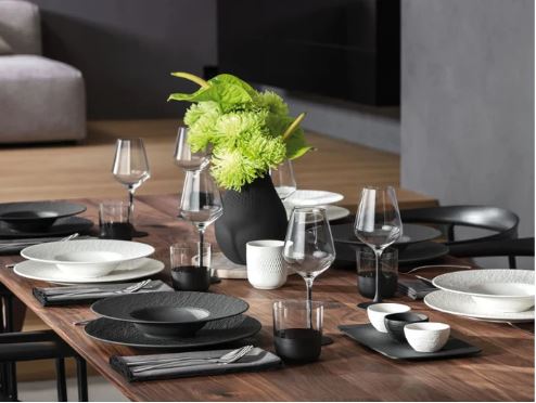 Manufacture Rock Black Dip Bowl Set of 4