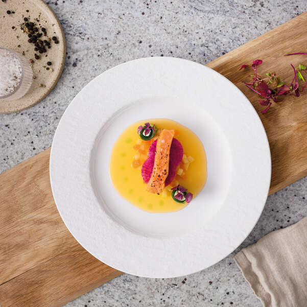 Manufacture Rock Blanc Flat plate 27cm