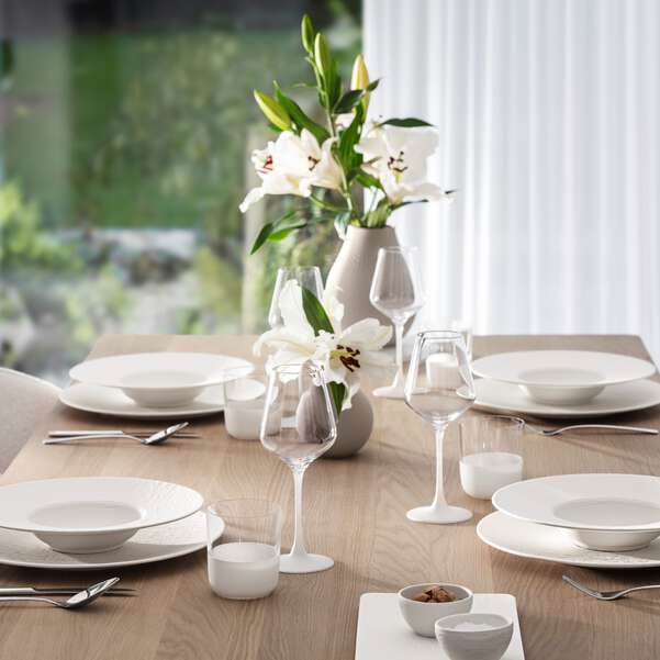 Manufacture Rock Blanc Pasta Plate 29cm