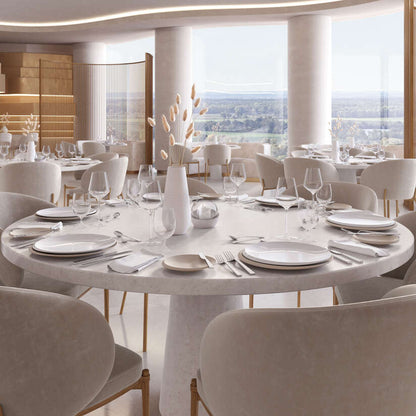 NewMoon Beige Flat plate